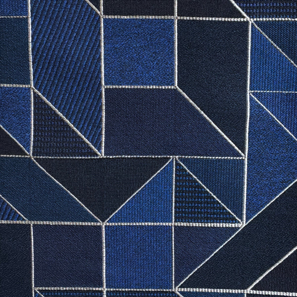 Designtex Trouvaille Ultramarine Geometric Upholstery Fabric