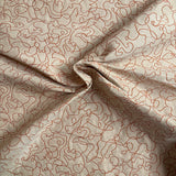 Designtex Wire Winsor Orange Upholstery Fabric Yardage