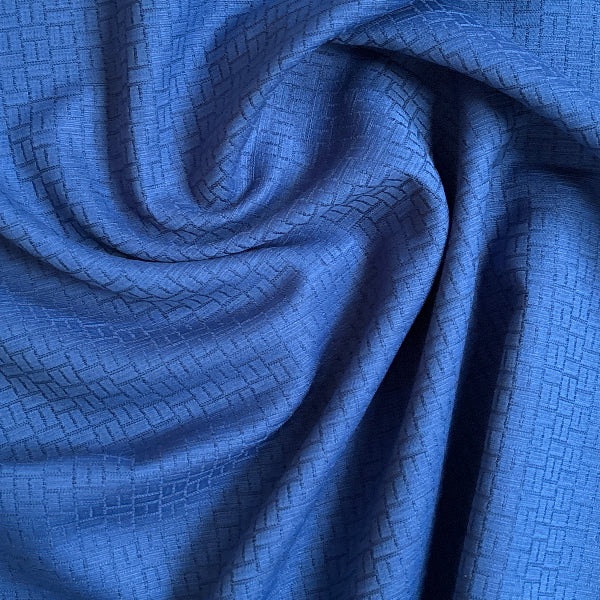 Duvaltex Cadence Sapphire Upholstery Fabric