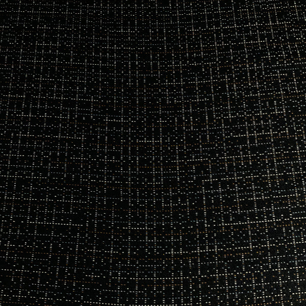 Duvaltex Couture Seam Black Upholstery Fabric