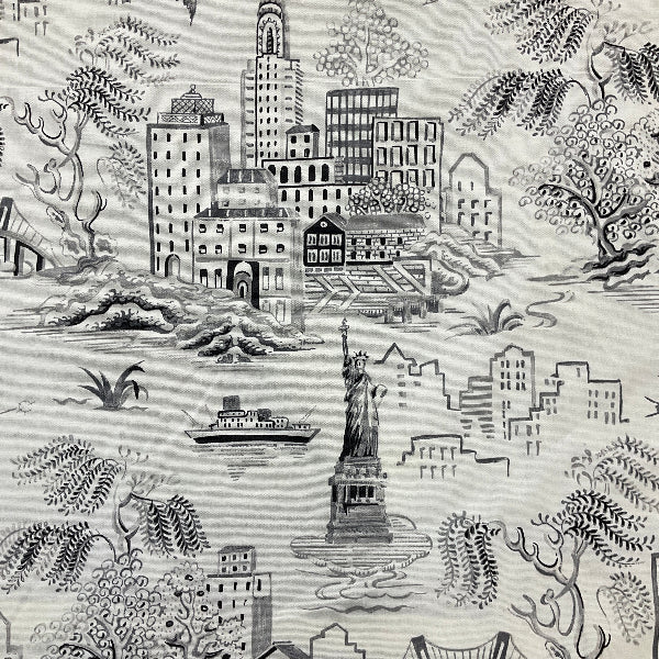 Genevieve Gorder New York Scenic Cotton Print Fabric