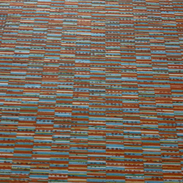 Momentum Silica Strata Vibrant Orange Upholstery Vinyl