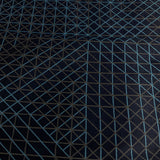 CF Stinson Power Grid Sapphire Upholstery Fabric