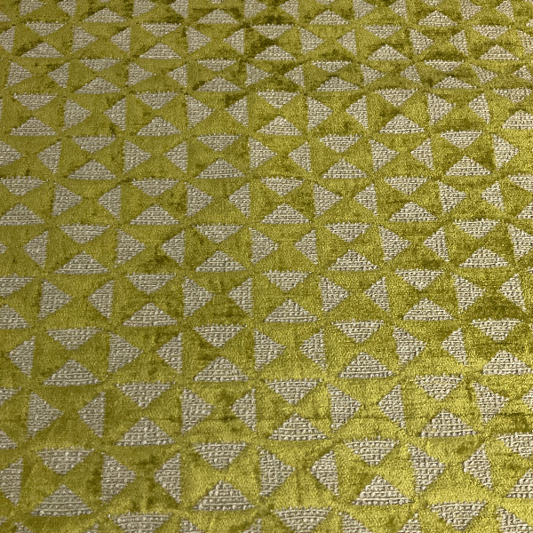 Mayer Ephesus Citron Chenille Upholstery Fabric