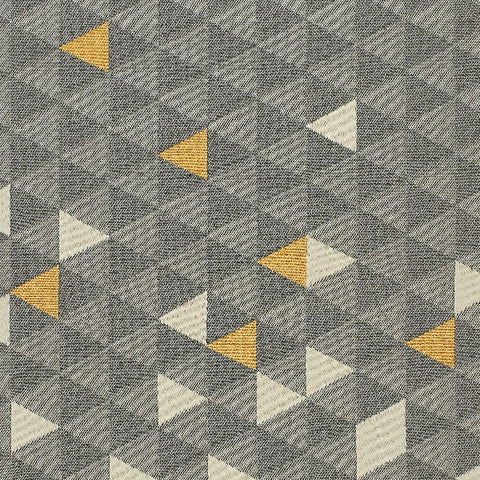 HBF Equation Divide Gray Upholstery Fabric
