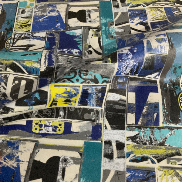 CF Stinson Chaos Olli Printed Upholstery Vinyl