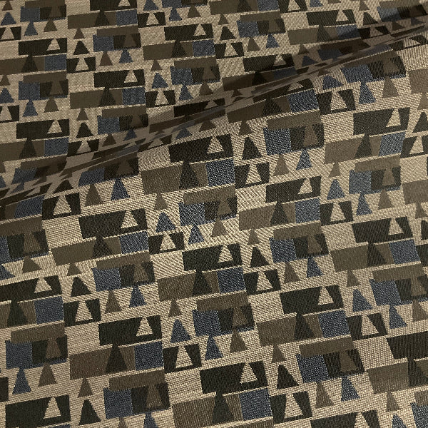 CF Stinson Leaps And Bounds Stride Brown Upholstery Fabric