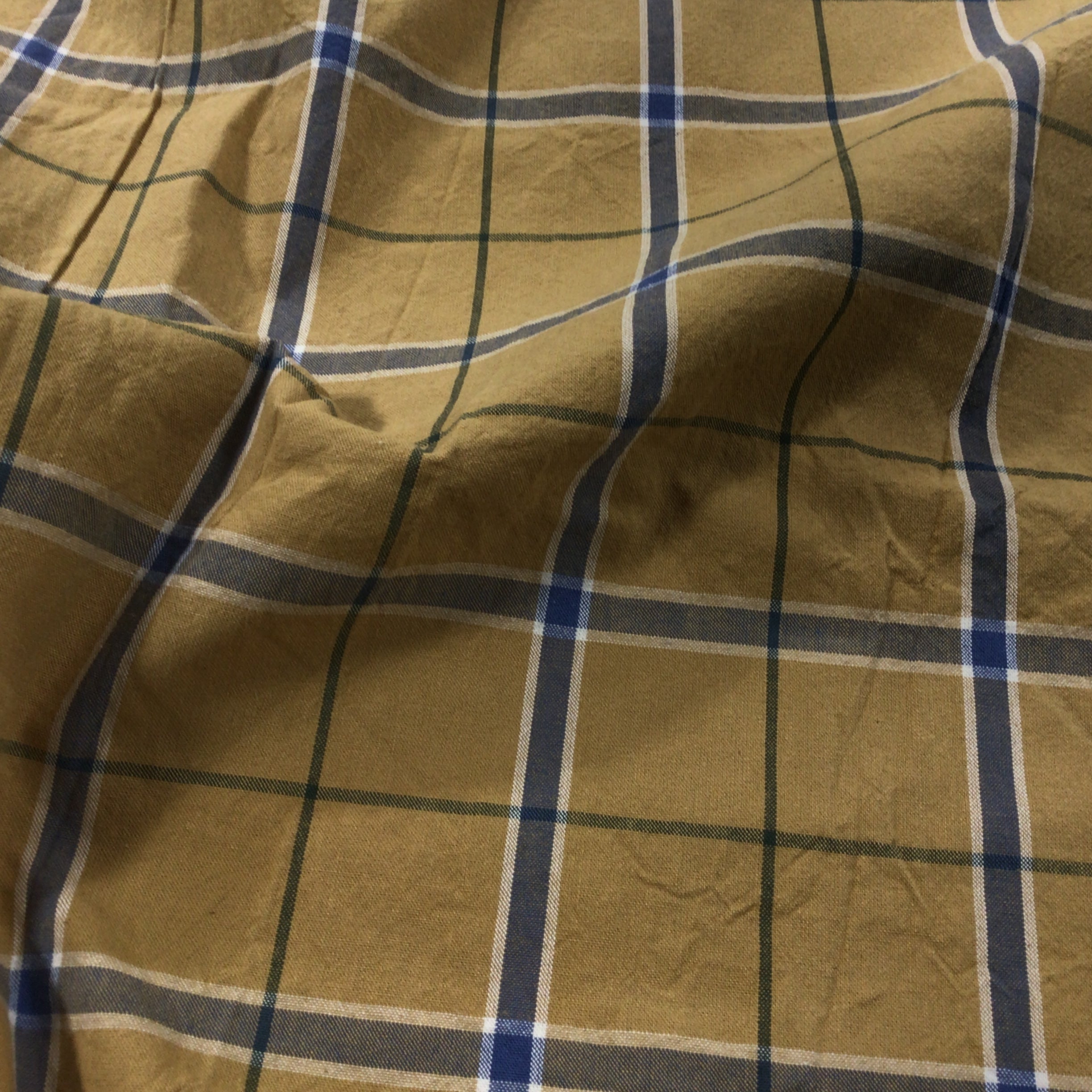 McLennan Lemon Plaid  Cotton Print Fabric
