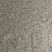 Unika Vaev Herringbone Gray Wool Upholstery Fabric