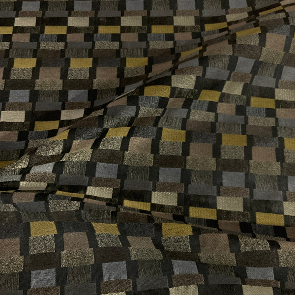 Designtex Stacks Mink Brown Upholstery Fabric
