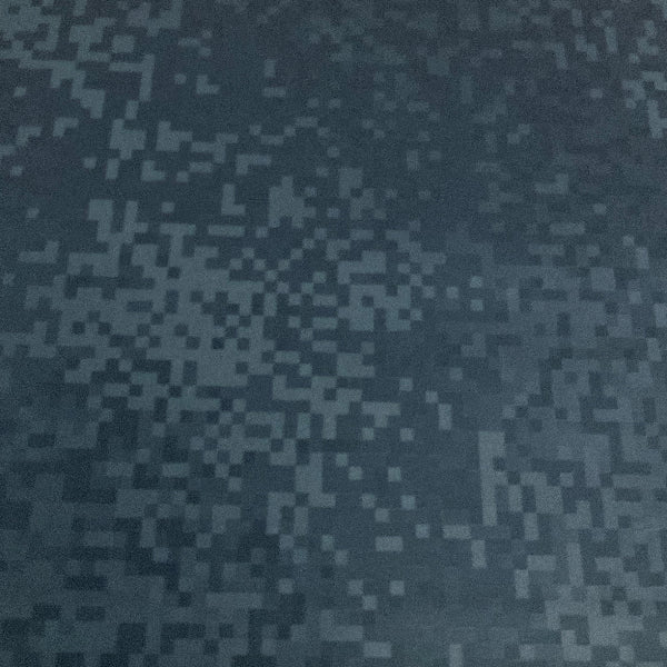 Maharam Bitmap Swift Digital Blue Upholstery Vinyl