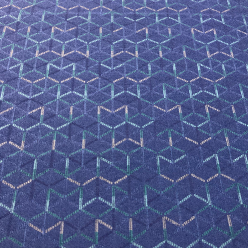 Remnant of Designtex Collier Cobalt Upholstery Fabric