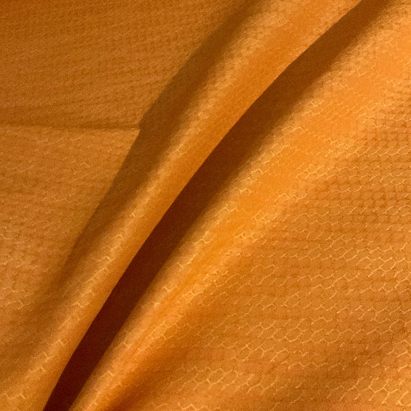 Snakeskin Sunset Textured Orange Upholstery Fabric