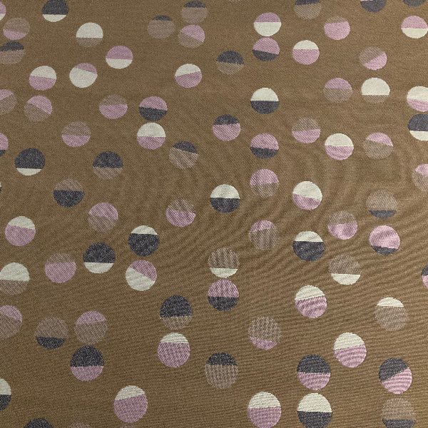 Maharam Confetti Mauve Colorful Dots Upholstery Fabric