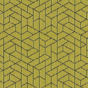 Luum Flexagon Northern Lights Green Upholstery Fabric