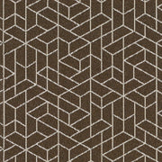 Luum Flexagon Peatlands Brown Upholstery Fabric