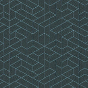 Luum Flexagon Field Blue Upholstery Fabric