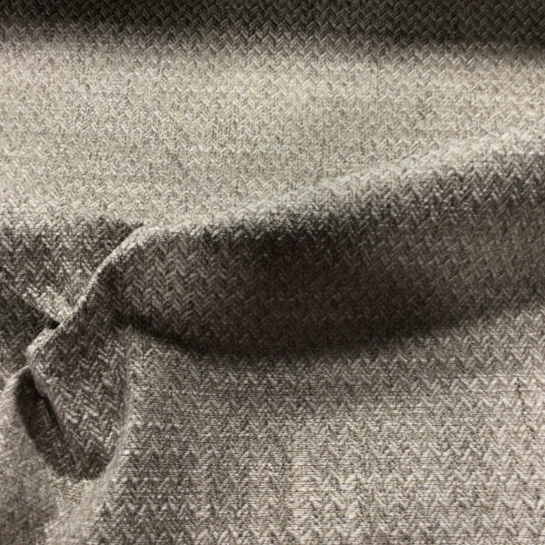 Gavril Quarry Gray Chevron Upholstery Fabric