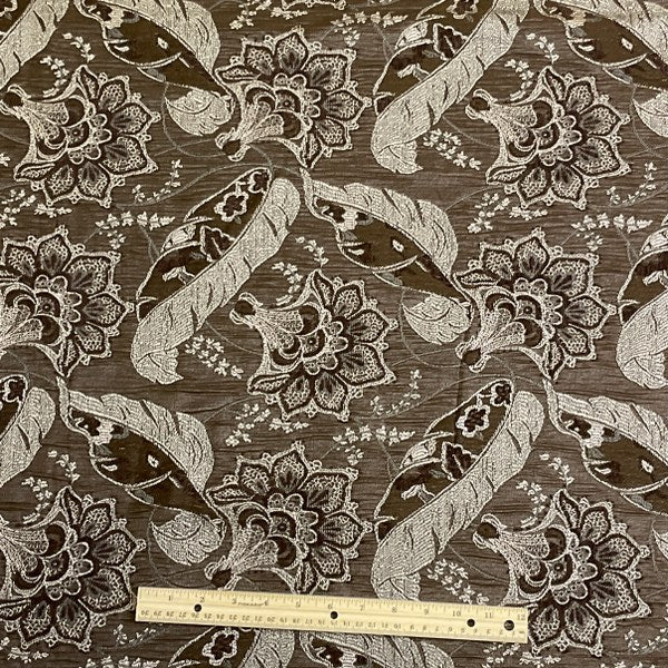 Glitz Mocha Upholstery Fabric Yardage