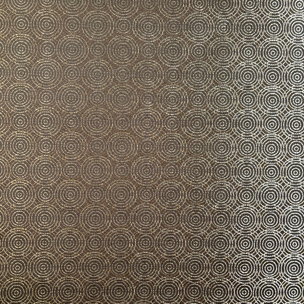 Golden Bullseye Upholstery Fabric