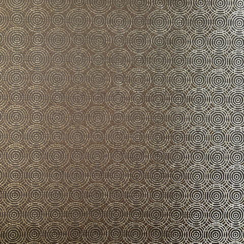 Golden Bullseye Upholstery Fabric