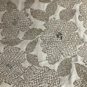 HBF Big Floral Grey on Lavender Upholstery Fabric