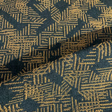 HBF Crosshatch Cloth Squash Modern Black Upholstery Fabric