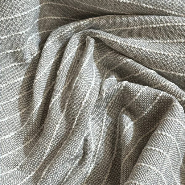 HBF Laugh Lines Mica Gray Upholstery Fabric Yardage