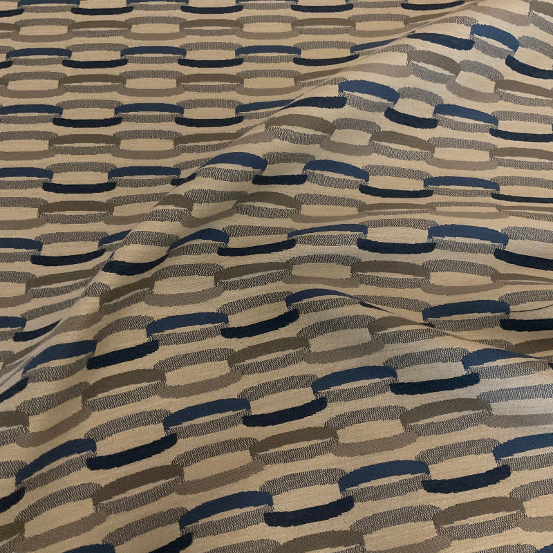 HBF Linkage Indigo Blue Sunbrella Upholstery Fabric