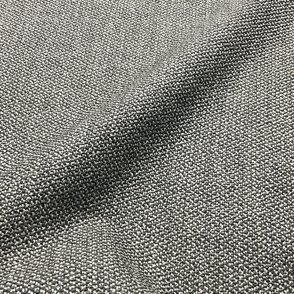 HBF Twist White & Grey Upholstery Fabric