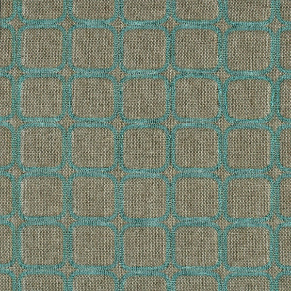 HBF Honest Square Lagoon Gray Upholstery Fabric