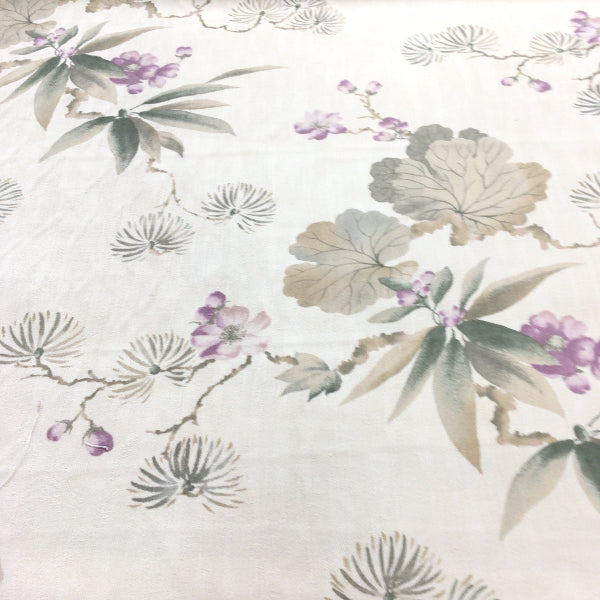 Shangri - La Lavender Cotton Print Fabric
