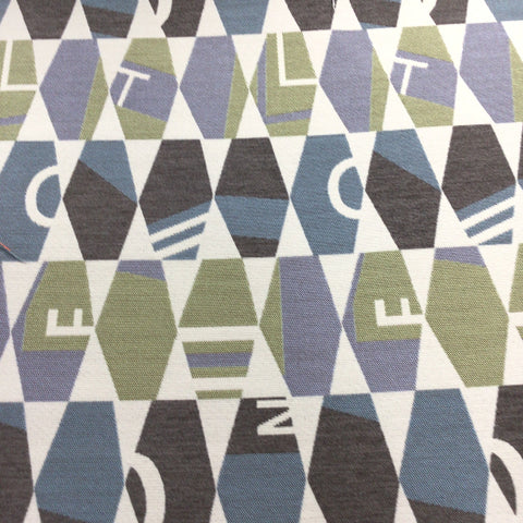 Remnant of Mayer Signs Weathered Sunbrella Upholstery Fabric