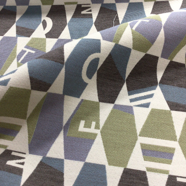 Remnant of Mayer Signs Weathered Sunbrella Upholstery Fabric