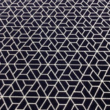 Remnant of Carnegie Triad 37 Blue Sunbrella Upholstery Fabric