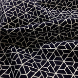 Remnant of Carnegie Triad 37 Blue Sunbrella Upholstery Fabric