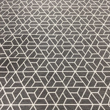 Remnant of Carnegie Triad 35 Gray Sunbrella Upholstery Fabric