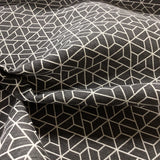 Remnant of Carnegie Triad 35 Gray Sunbrella Upholstery Fabric