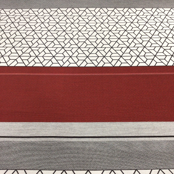 Remnant of Carnegie Triad Stripe 43 Sunbrella Upholstery Fabric
