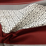 Remnant of Carnegie Triad Stripe 43 Sunbrella Upholstery Fabric