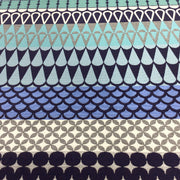 Remnant of Brentano Majalis Indigo Sunbrella Upholstery Fabric