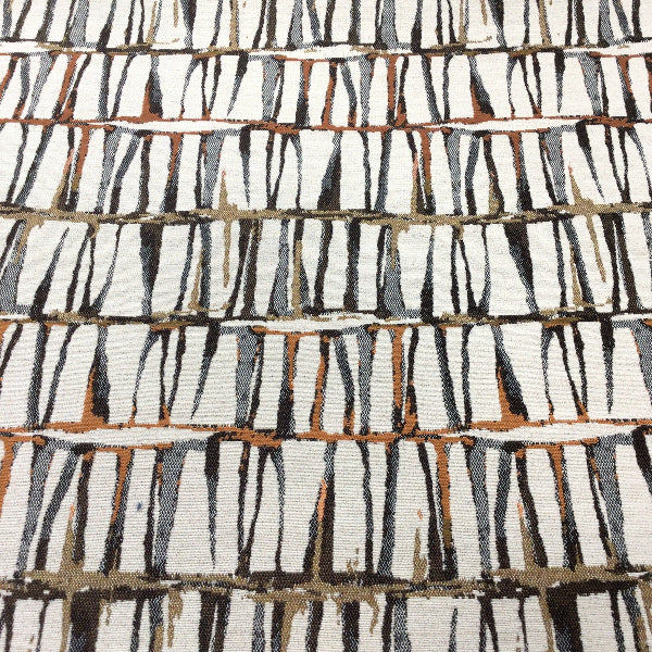 Remnant of Brentano Raku Copper Patina Sunbrella Upholstery Fabric