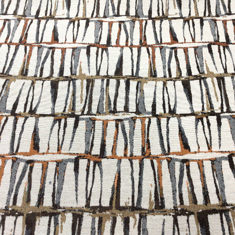 Remnant of Brentano Raku Copper Patina Sunbrella Upholstery Fabric