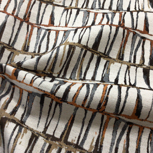 Remnant of Brentano Raku Copper Patina Sunbrella Upholstery Fabric