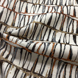 Remnant of Brentano Raku Copper Patina Sunbrella Upholstery Fabric