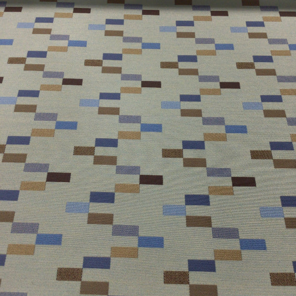 Remnant of CF Stinson Cannon Beach Ocean Sunbrella Upholstery Fabric
