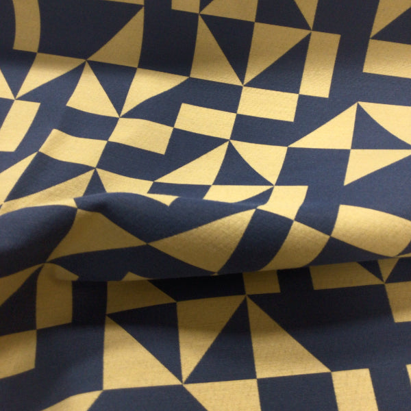 Remnant of Maharam Regatta Shoreline Blue Upholstery Fabric
