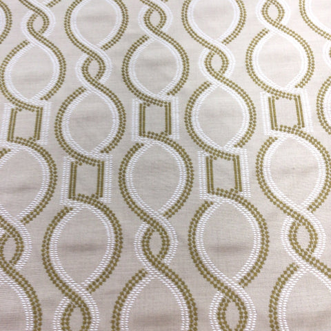 Remnant of Sunbrella Twist Beige Outdoor Upholstery  Fabric