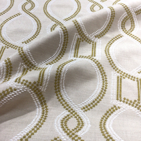 Remnant of Sunbrella Twist Beige Outdoor Upholstery  Fabric