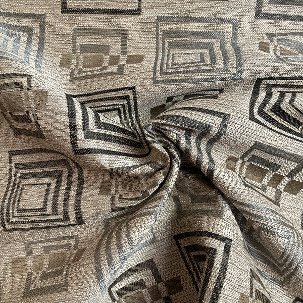 Isley Stone Upholstery Fabric Yardage